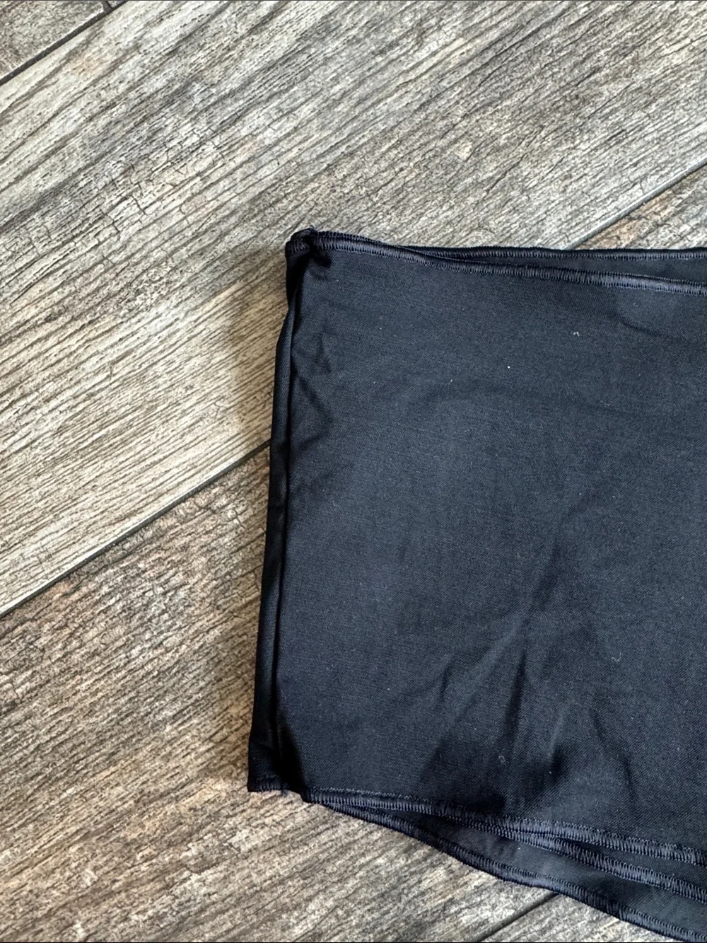 ALO Yoga One-Shoulder Black Crop Tank